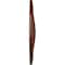 Ekena Millwork Trinity Ceiling Medallion (Fits Canopies up to 3"), 22"OD x 1 3/4"P, Burnished Mahogany Crackle CM22TNBMC - alternate 3
